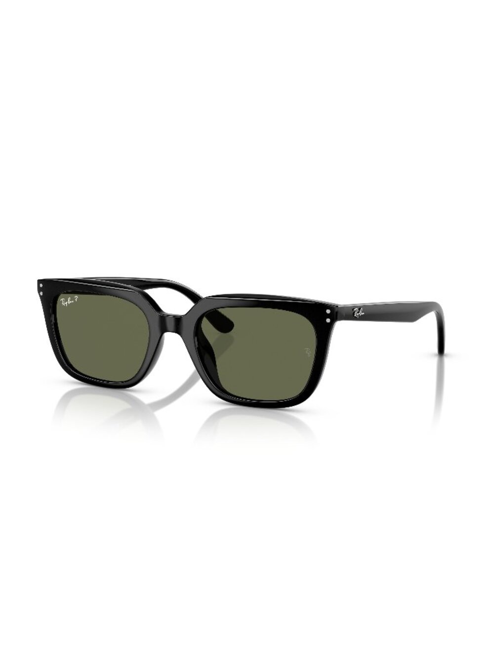 New Ray-Ban Unisex Sunglasses Black Green Lens Acetate Frame Ray Ban RB4439D 901